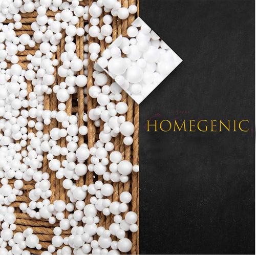 Homegenic Premium 1 Kg Beans for Bean Bag Filling - Sun White (1 kg Actual)