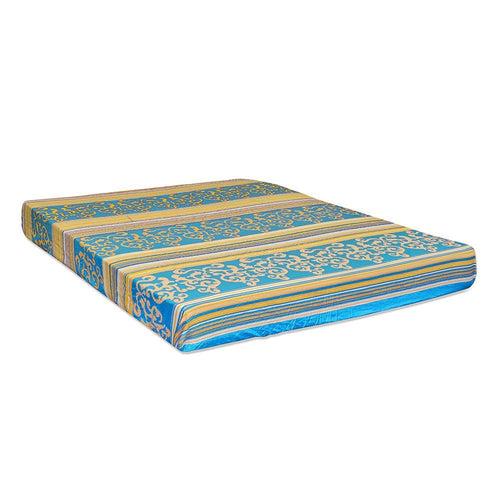 Nilkamal Cool Bond 5-inch Double Size Rubberised Coir Mattress (Blue, 75x72x5)