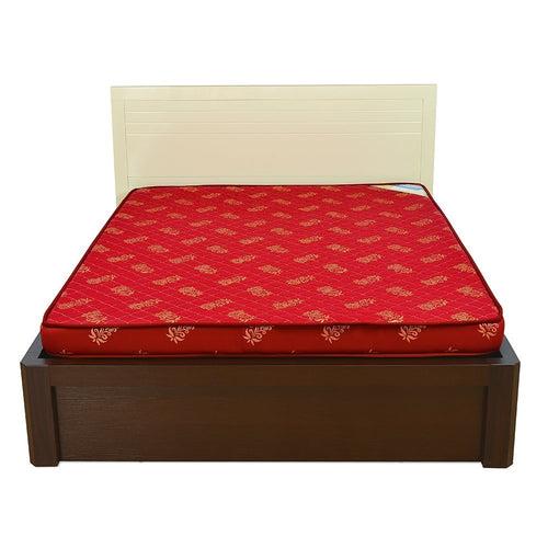 Nilkamal Sparkle 4-inch Single Size Foam Mattress (Maroon, 72x48x4)