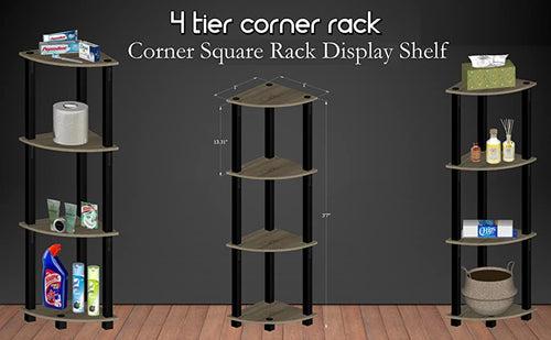 Storedge Corner Wall Shelf Multipurpose Utility Storage Organizer for Home Décor