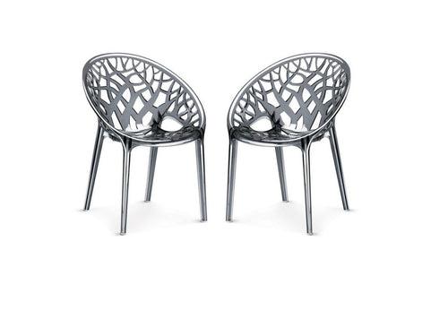 Nilkamal Crystal PC Chairs (Dream Grey)