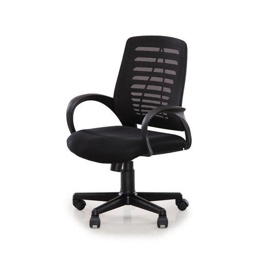 Nilkamal Elantra Mid Back Chair (Black)