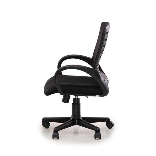 Nilkamal Elantra Mid Back Chair (Black)