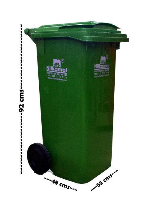 Nilkamal 120 Ltr Wheel Garbage Dustbin (Swachh Bharat Mission)