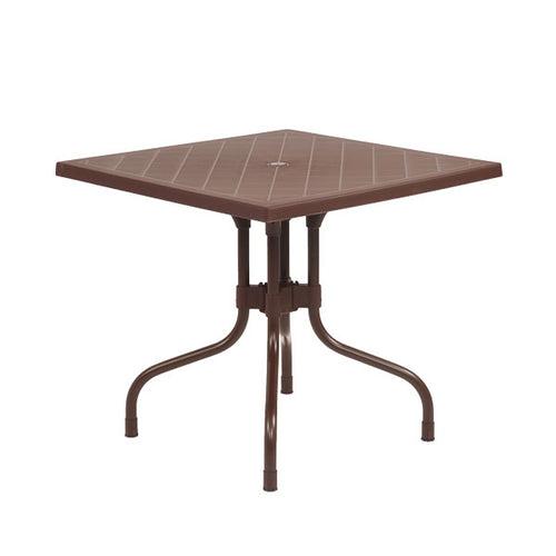 Olive Square Dining Table Round (Globus Brown)