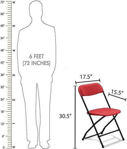 Scissor Folding Table with Chair Amity