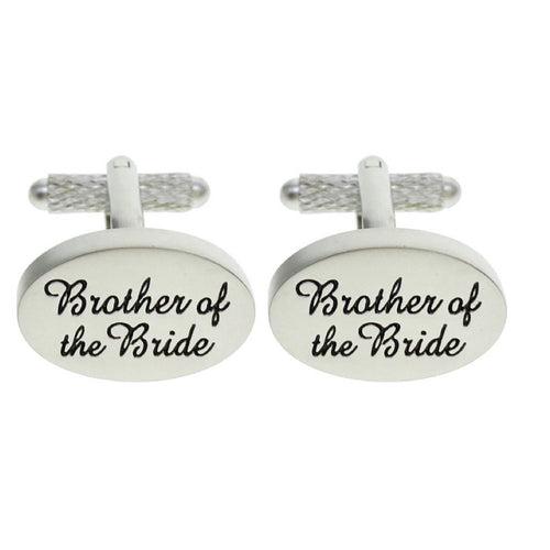 Brother of The Bride Wedding Cufflinks