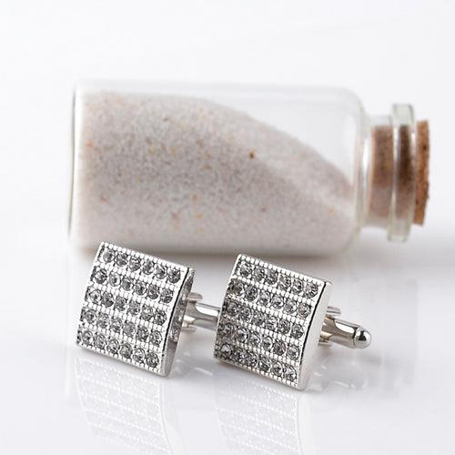 Square Shimmer Classic Cufflinks