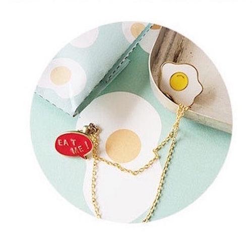 Eat Me Egg Collar Pin