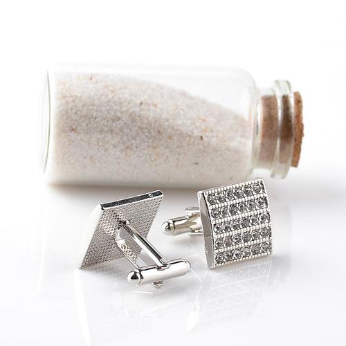 Square Shimmer Classic Cufflinks