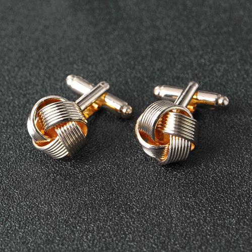 Knot Pattern Cufflinks