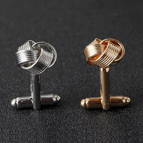 Knot Pattern Cufflinks