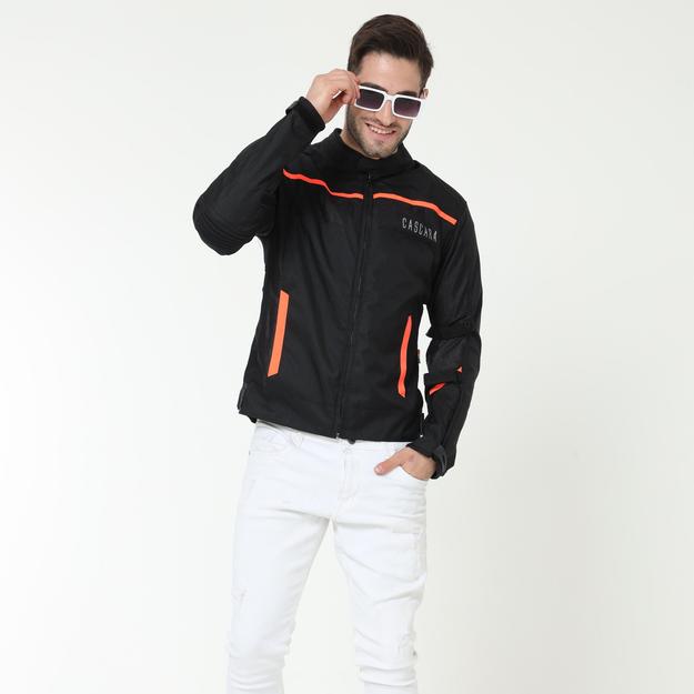 CASCARA CLASSIC RIDING JACKET (Neon Orange)