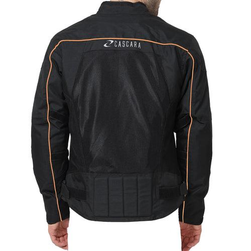 CASCARA THROTTLE BIKER JACKET (Neon Orange)