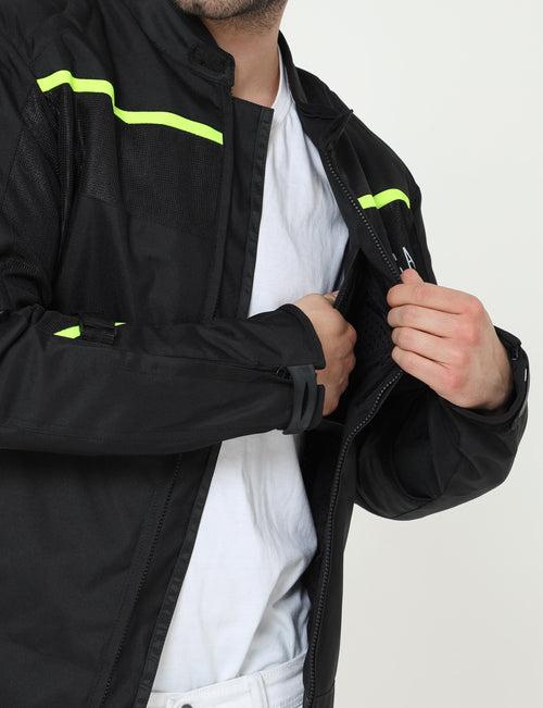 CASCARA CLASSIC RIDING JACKET (Neon Green)