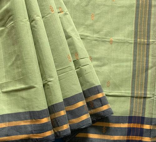 Traces of you - handwoven venkatagiri fine cotton