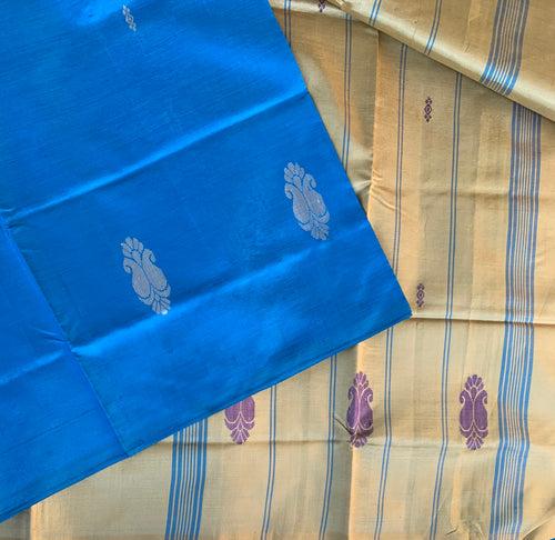 Kagucchi glow - handwoven silk Chinnalampattu