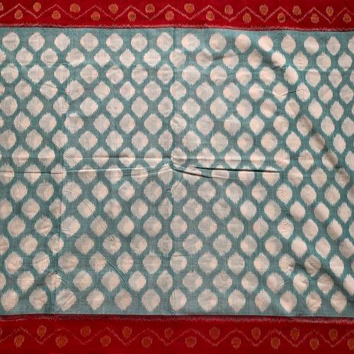 Upasana - handwoven double Ikat, mercerised cotton