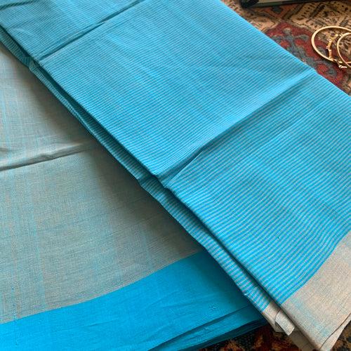 Confidence Code - Handwoven Mangalgiri Cotton saree