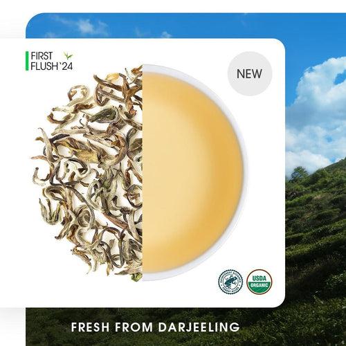 Darjeeling Liza Hill Spring Moonlight White