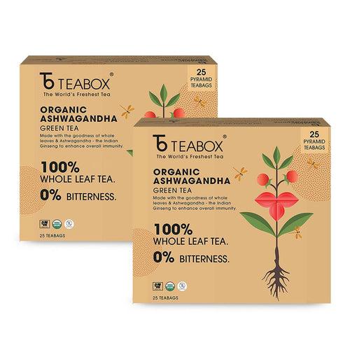 Organic Ashwagandha Green (Teabag)