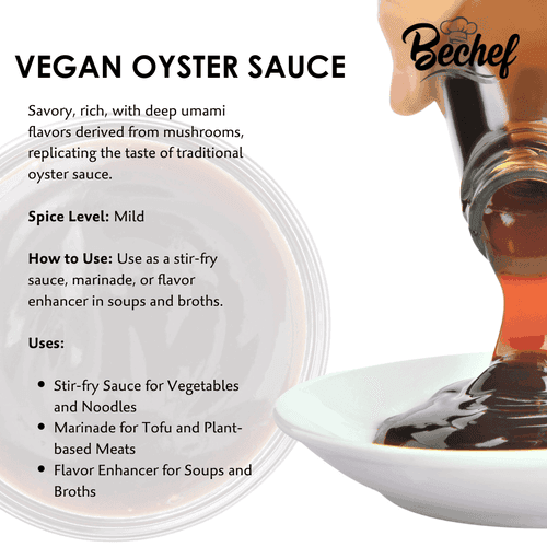 Vegan Oyster Sauce : Chinese Style : Mushroom