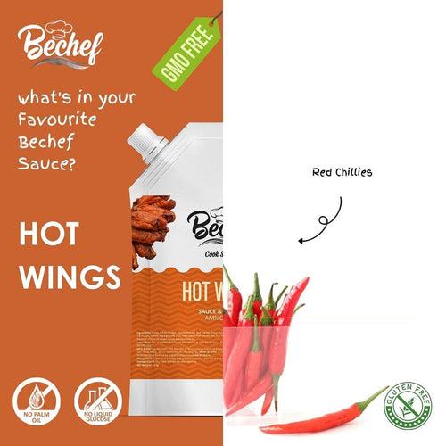 Hot Wings Sauce  : Cooking sauce : 1 Kg : Bulk pack : Horeca