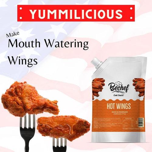 Hot Wings Sauce  : Cooking sauce : 1 Kg : Bulk pack : Horeca