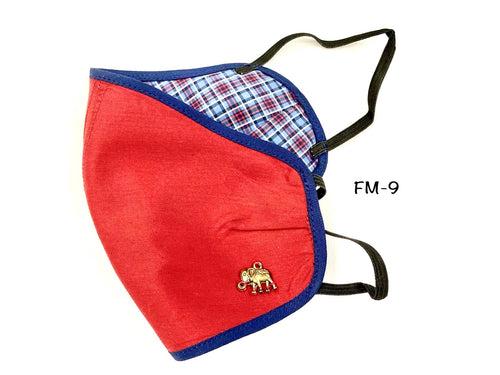 Red & Blue Mini Elephant (FM-9)