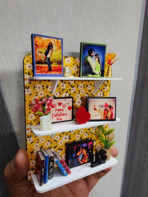 Personalized 3D Miniature Fridge Magnets - Anniversary, Birthday, Wedding Gifts (Customizable)