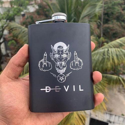 Personalized Engraved Stainless Steel Hip Flask for Gift Ideas - Add Name