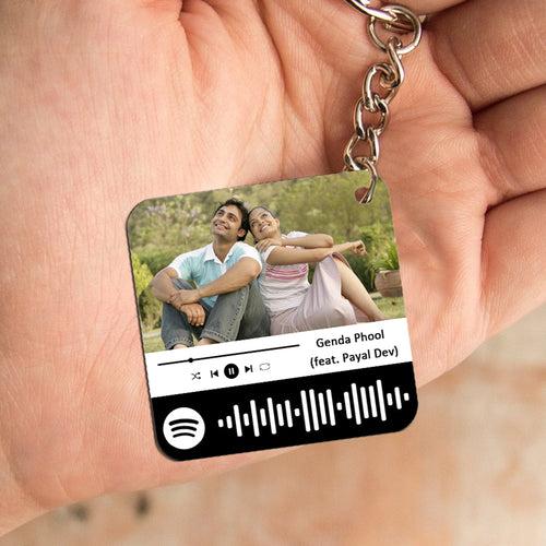 Spotify Plaque Keychain