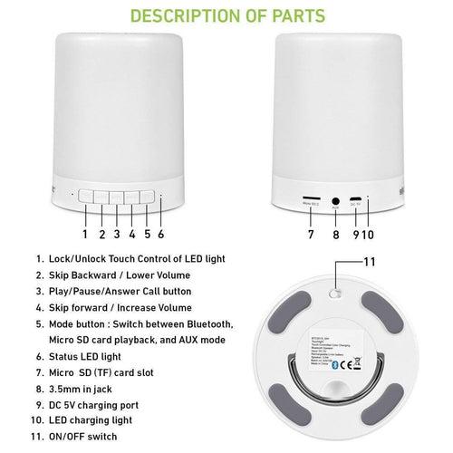 Personalised Photo LED Bluetooth Speaker