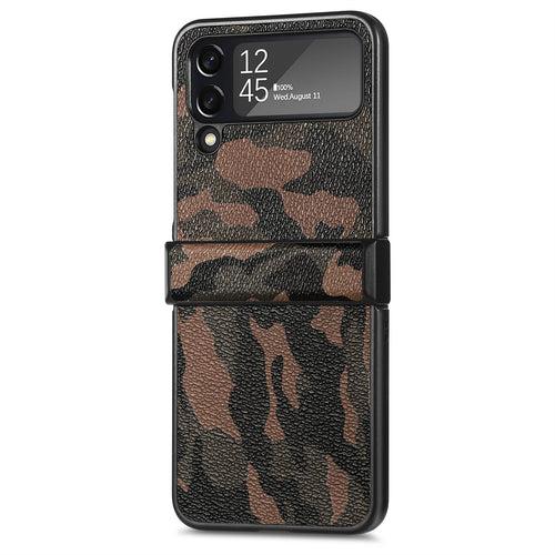 Camo Pattern Leather Luxury Case