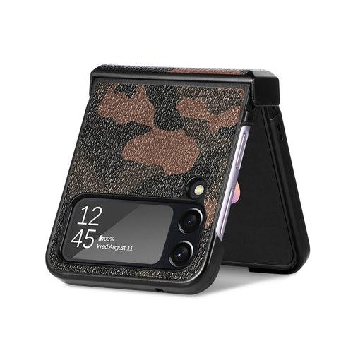 Camo Pattern Leather Luxury Case