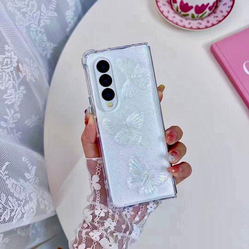 Cute 3D Butterflies Transparent Cover