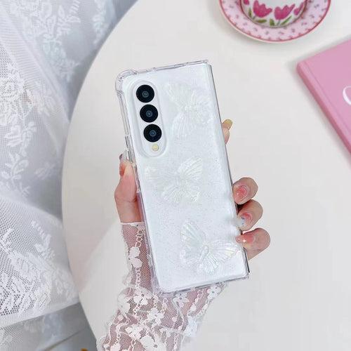 Cute 3D Butterflies Transparent Cover