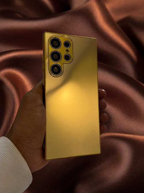 Gold Electroplated 360 Degrees Protection Luxury Case