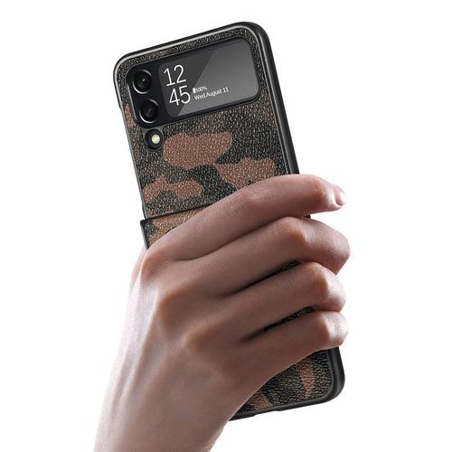 Camo Pattern Leather Luxury Case