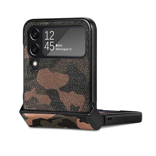 Camo Pattern Leather Luxury Case