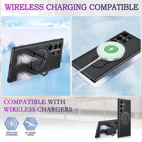Jet black Heat Dissipation Magnetic Stand Cover
