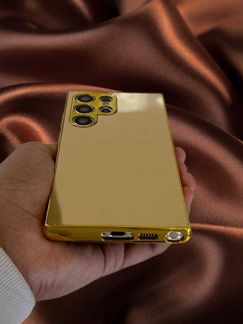 Gold Electroplated 360 Degrees Protection Luxury Case