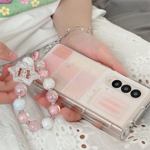 Elegant Makeup Blocks Glitter Cover (with Lanyard)