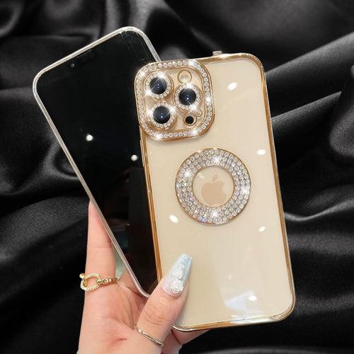 Gold Electroplated Diamond Rhinestones Luxury Cover