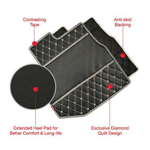 Luxury Leatherette Car Floor Mat For Mahindra XUV 3XO