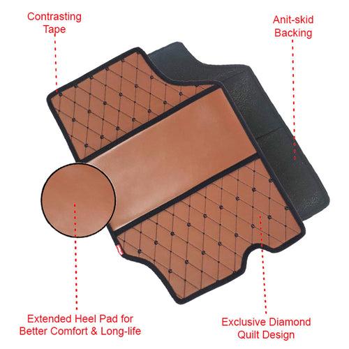 Luxury Leatherette Car Floor Mat For Mahindra XUV 3XO