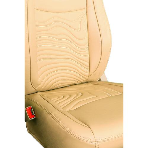 Adventure Art Leather Car Seat Cover For Skoda Kushaq