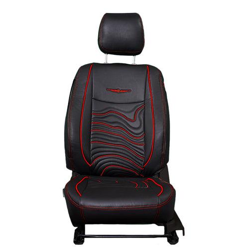 Adventure Art Leather Car Seat Cover For MG Hector Plus