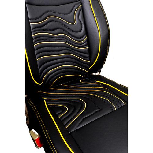 Adventure Art  Leather Car Seat Cover For Volkswagen Taigun