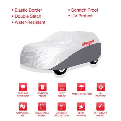 Car Body Cover WR White And Grey For New Kia Sonet